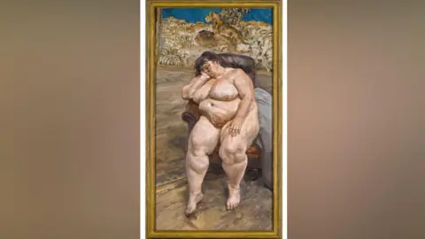 A portrait of a woman in a chair. 