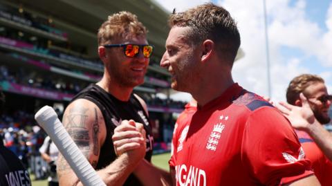 Jos Buttler and Andrew Flintoff