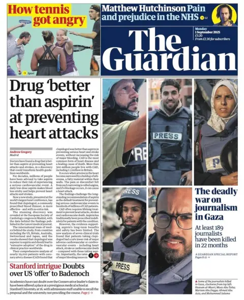 "Drug 'better than aspirin' at preventing heart attacks".