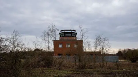 Getty Images The former Control Tower near the 'Ground Launched Cruise Missile Alert and Maintenance Area' at the former Greenham Common air base. There is a lot of wildlife in the area.