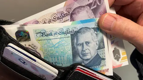 BBC New King Charles banknotes