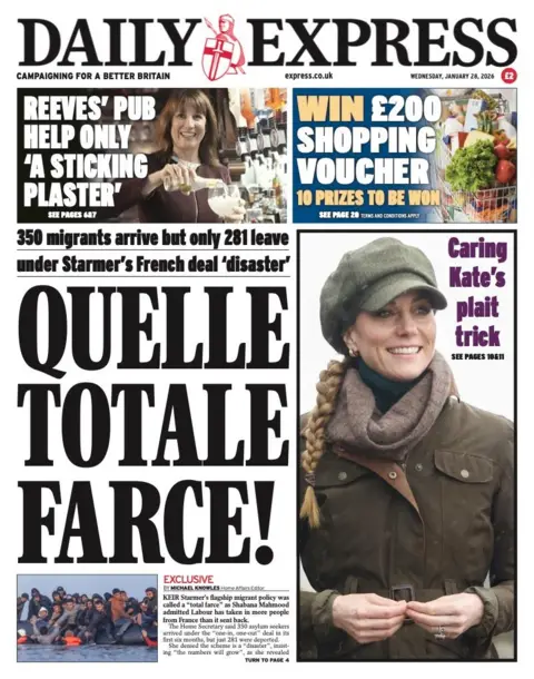 “Quelle totale farce!”.