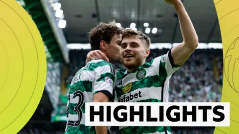 Celtic v Rangers highlights