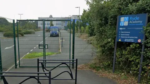 Google A google maps image of the sign outside Ryde Academy