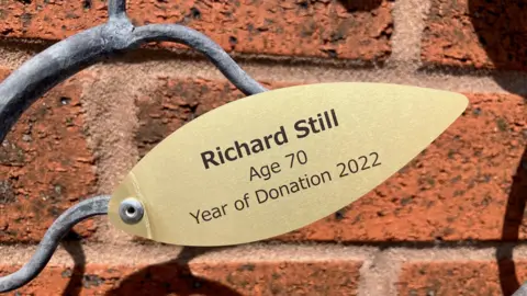  "Richard Still, Age 70, Year of Donation 2022."