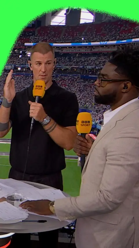 Joe Hart and Micah Richards