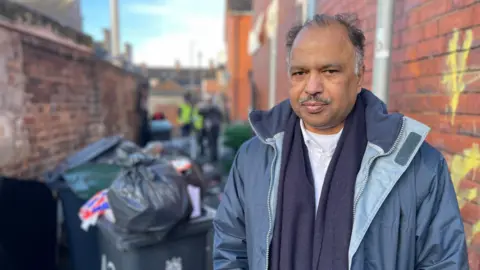 Matt Weigold / BBC Councillor Amjid Wazir