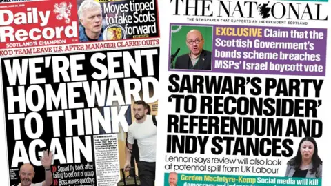 Scotland's papers: 29 June