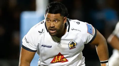 Scott Sio in action for Exeter
