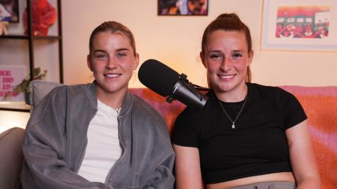 Best friends Ella Toone and Alessia Russo reveal some exciting news. 
