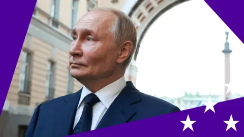 BBC Vladimir Putin başka tarafa bakıyor