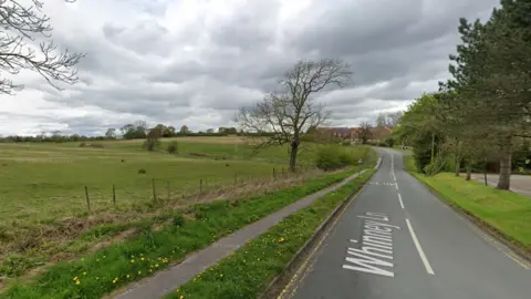 Google Maps Whinney Lane, Harrogate
