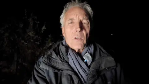 Piece to camera from BBC Budapest correspondent Nick Thorpe