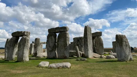 Reuters Stonehenge. The monument is made up of several stones in a field in Salisbury.