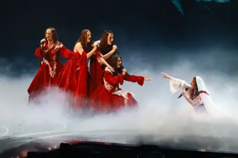 EPA Lelek perform at Eurovision