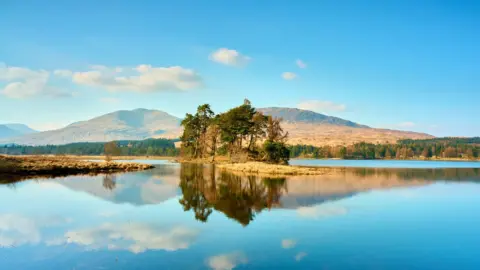 island in middle of loch 