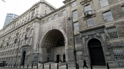 BBC Exterior of MI5 building