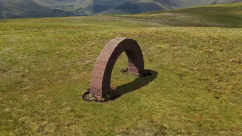 Southern Upland Way Ranger Service Striding Arch