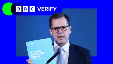 BBC Robert Jenrick holding a copy of Reform's policy document