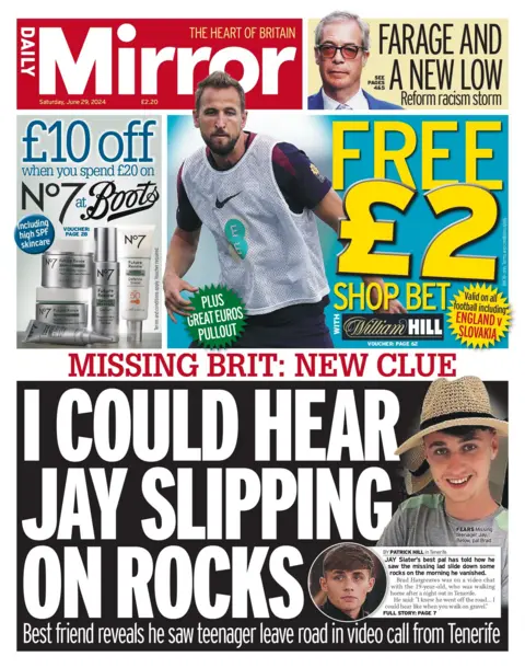 Daily Star: I could hear Jay slipping on rocks