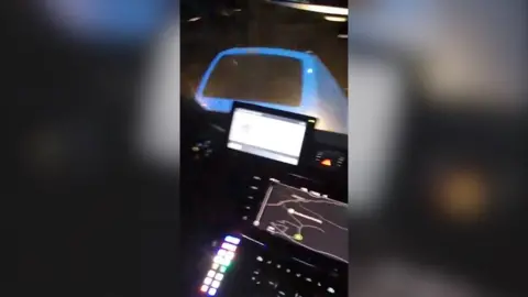 Kai Haddington, was spotted driving through a red light on Penistone Road in Sheffield