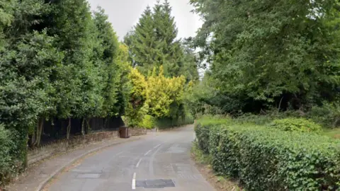 Google Blackwell Road in Barnt Green