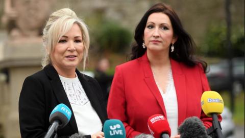Michelle O'Neill and Emma Little Pengelly