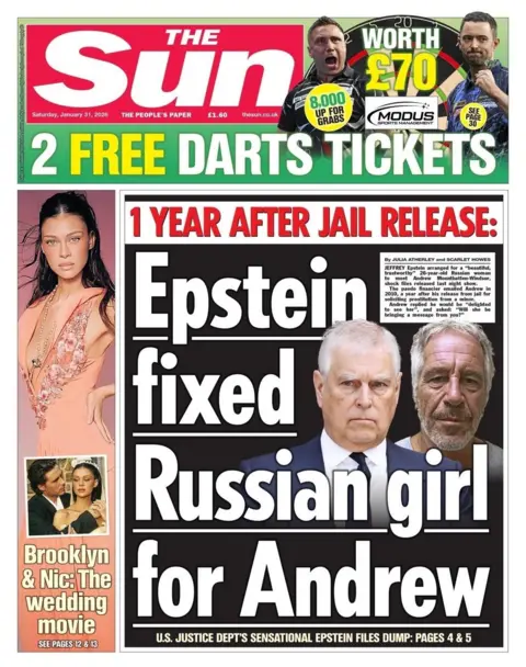 "Epstein fixed Russian girl for Andrew."