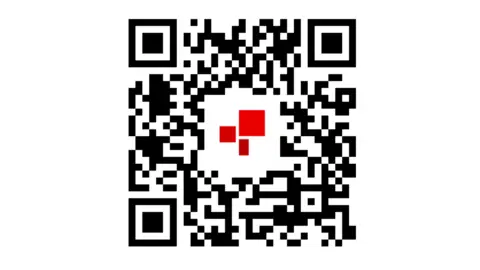 A QR code for the BBC Wales News WhatsApp channel