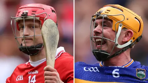 Cork's Alan Connolly and Ronan Maher of Tipperary