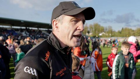 Kieran McGeeney after Armagh's Ulster semi-final win over Down