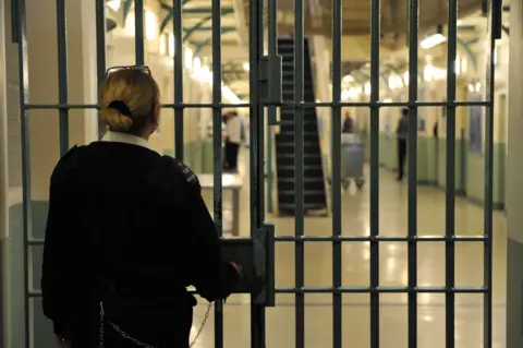 BBC Prison officer inside jail