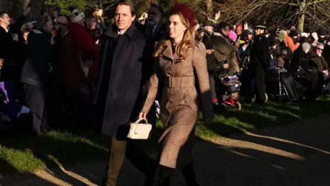 PA Media Princess Beatrice attended with her husband Edoardo Mapelli Mozzi