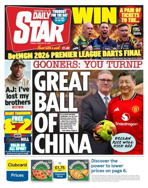 “Great ball of China”.