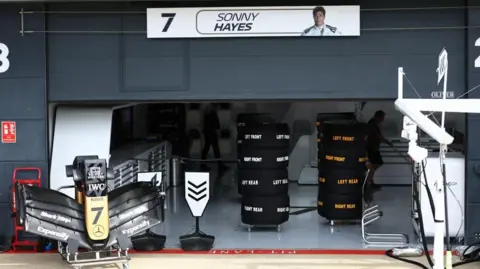 Reuters Sign for "Sonny Hayes" at Silverstone