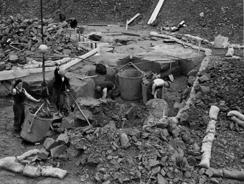 Courtesy Nuclear Restoration Services Work on building Chapelcross