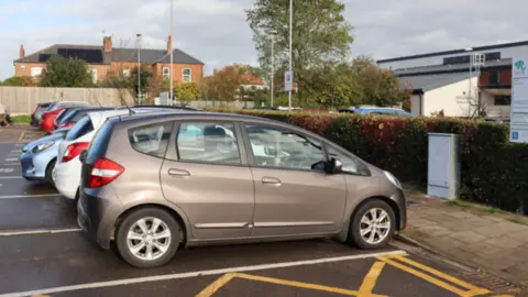 Newgate Street car park in Bingham