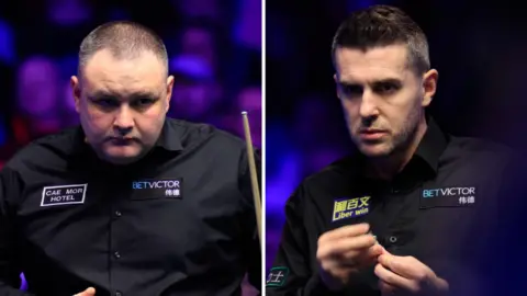 Stephen Maguire and Mark Selby
