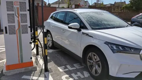 Portsmouth City Council EV charge point