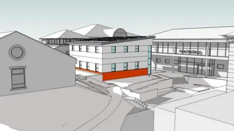 Heppenstalls  Artist's impression of the new building