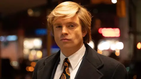 StudioCanal Sebastian Stan as Donald Trump in The Apprentice