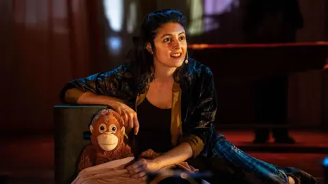 A scene from the play Belly of the Beast