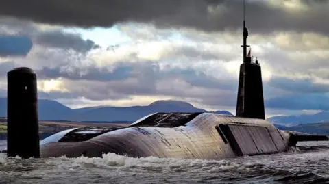 MOD One of the UK's Trident-carrying submarines is always on patrol