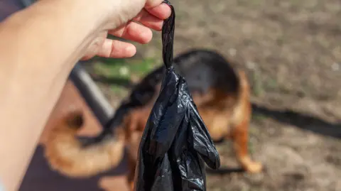 Getty Images Dog mess bag