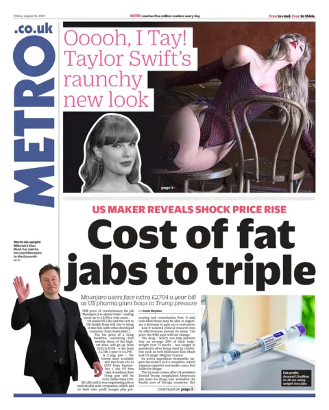 Title on the next method of metro read: "The cost of lemaks for triple",