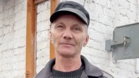 OVD-Info Alexei Moskalev pictured being released from prison