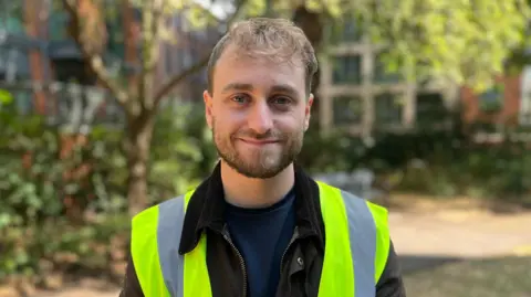 Jacob Cooke, operations manager for the Immediate Justice scheme