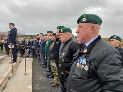 Royal Marines Commando Memorial event