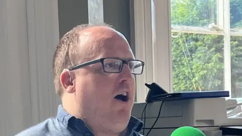 Cad Taylor/BBC Mark Conquer 