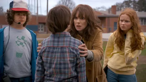 Alamy A scene from Stranger Things